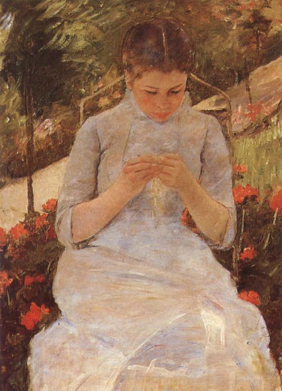 Mary Cassatt Being young girl who syr France oil painting art